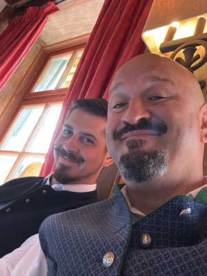 Fritz Kustatscher und Hans Stadtmüller