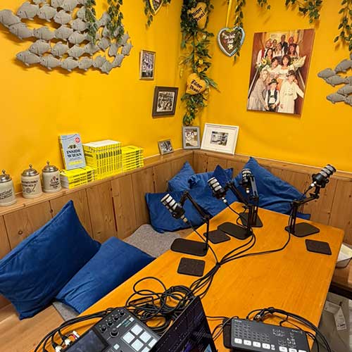 Aufnahmestudio von Inside Wiesn